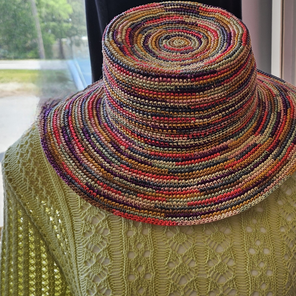 *SOLD* Homero Ortega Genuine Panama Hat. Made In Ecuador. 100% Toquilla Straw